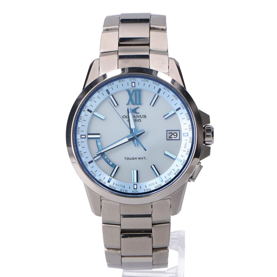 CASIO（カシオ） 美品 OCW-T150-2AJF OCEANUS オシアナス 3針デイト
