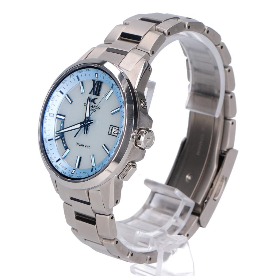 CASIO（カシオ） 美品 OCW-T150-2AJF OCEANUS オシアナス 3針デイト 