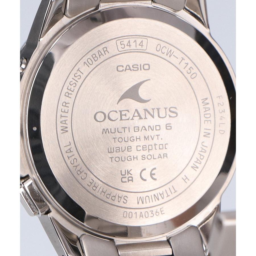 CASIO（カシオ） 美品 OCW-T150-2AJF OCEANUS オシアナス 3針デイト