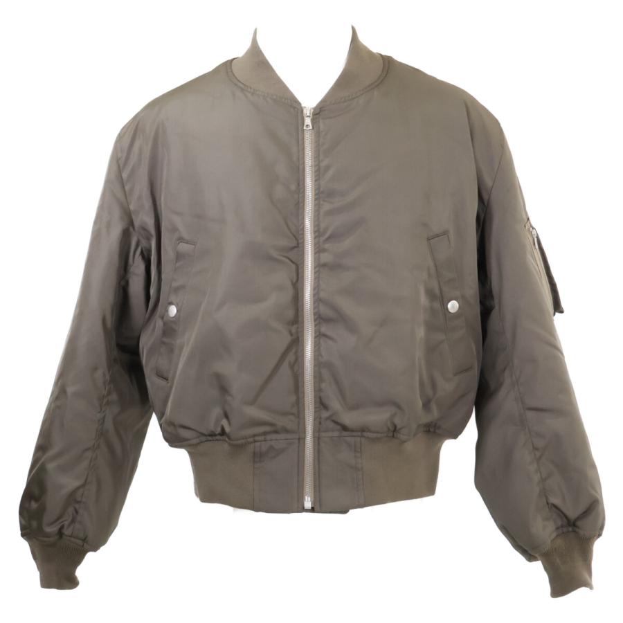 AURALEE オーラリー 【新品同様】A26SB01AR HIGH DENSITY SILK FLIGHT BLOUSON フライトジャケット 4 新品同様/ AURALEE オーラリー A26SB01AR HIGH DENSITY SILK FLIGHT