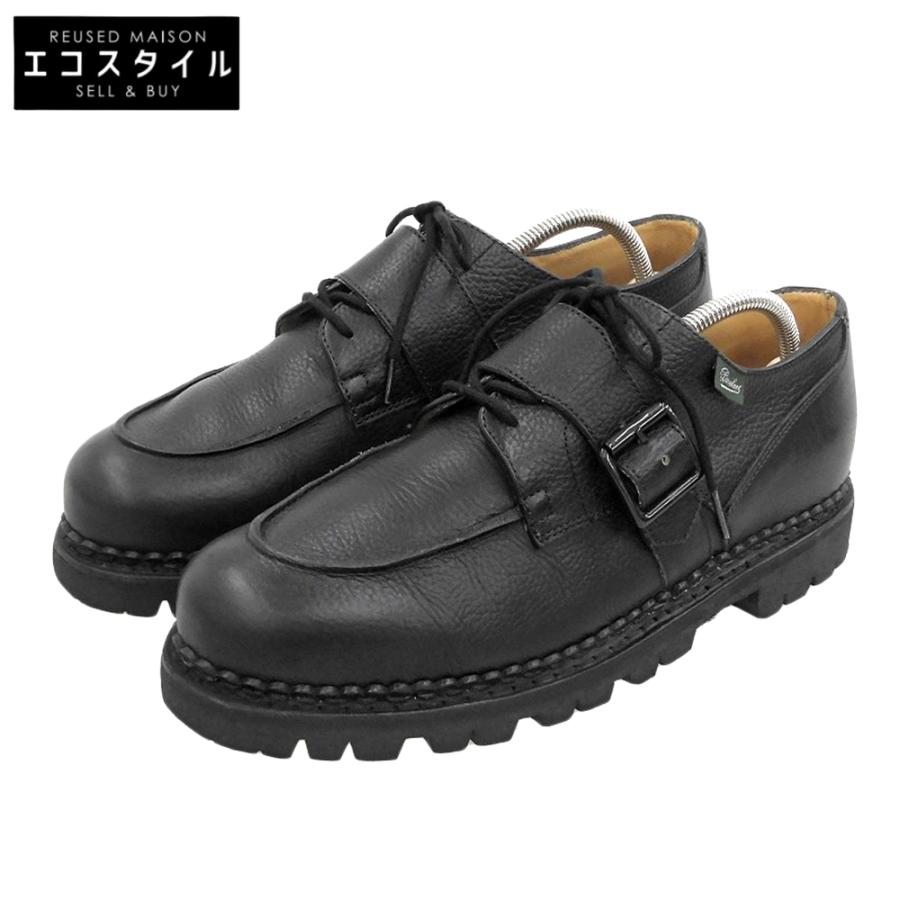 【未使用】Paraboot CHAMBORD ブラック UK7 箱付き Paraboot（パラブーツ） ×エンジニアードガーメンツ CHAMBORD BRIDE