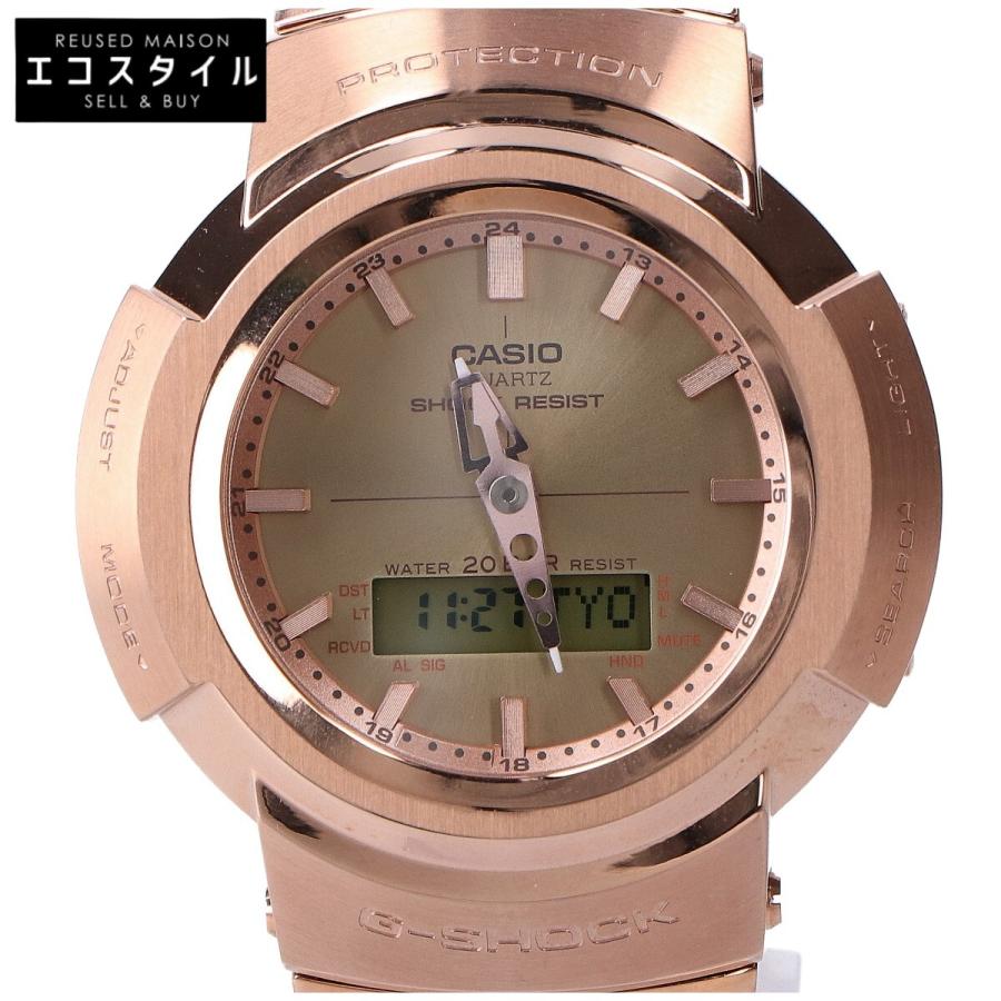 美品 G-SHOCK ジーショック AWM-500GD-4AJF FULL METAL AW-500 SERIES 