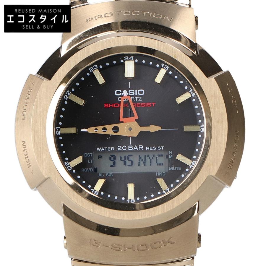 美品 G-SHOCK ジーショック AWM-500GD-9AJF FULL METAL AW-500 SERIES 