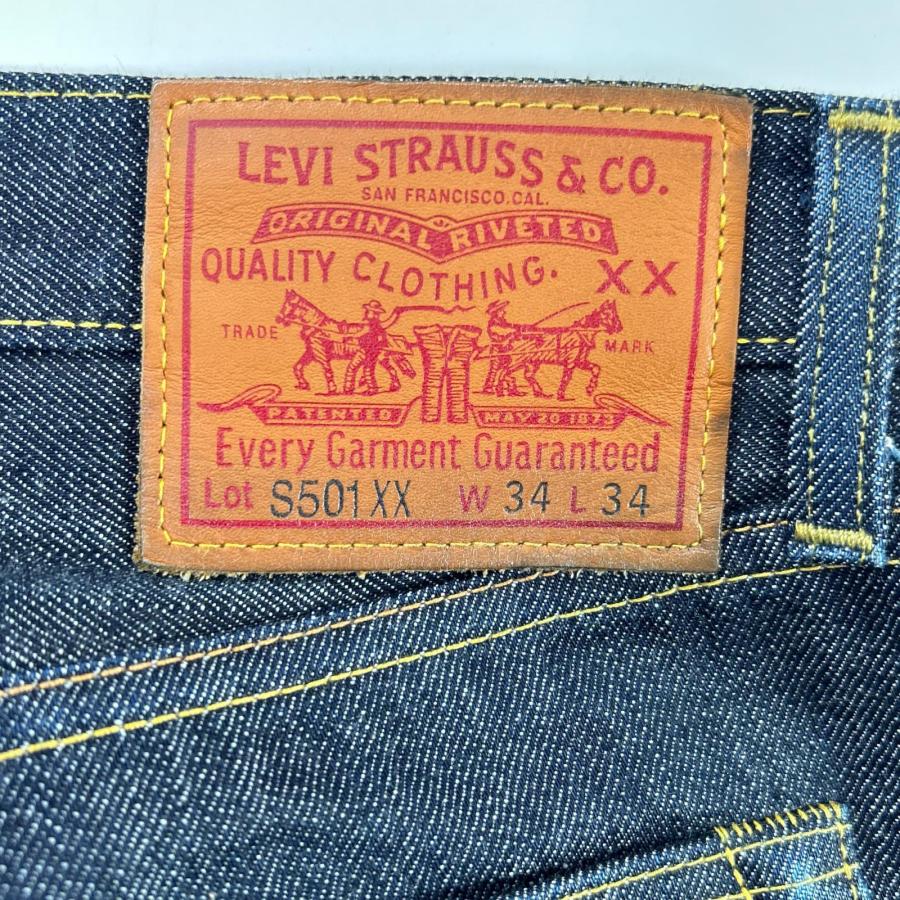 リーバイス LVC S501XX 日本製 大戦モデル 復刻 W32 L34 赤耳 Levi's（リーバイス） LEVI'S 【LVC】S501XX 1944 赤耳 BIGE 復刻大戦