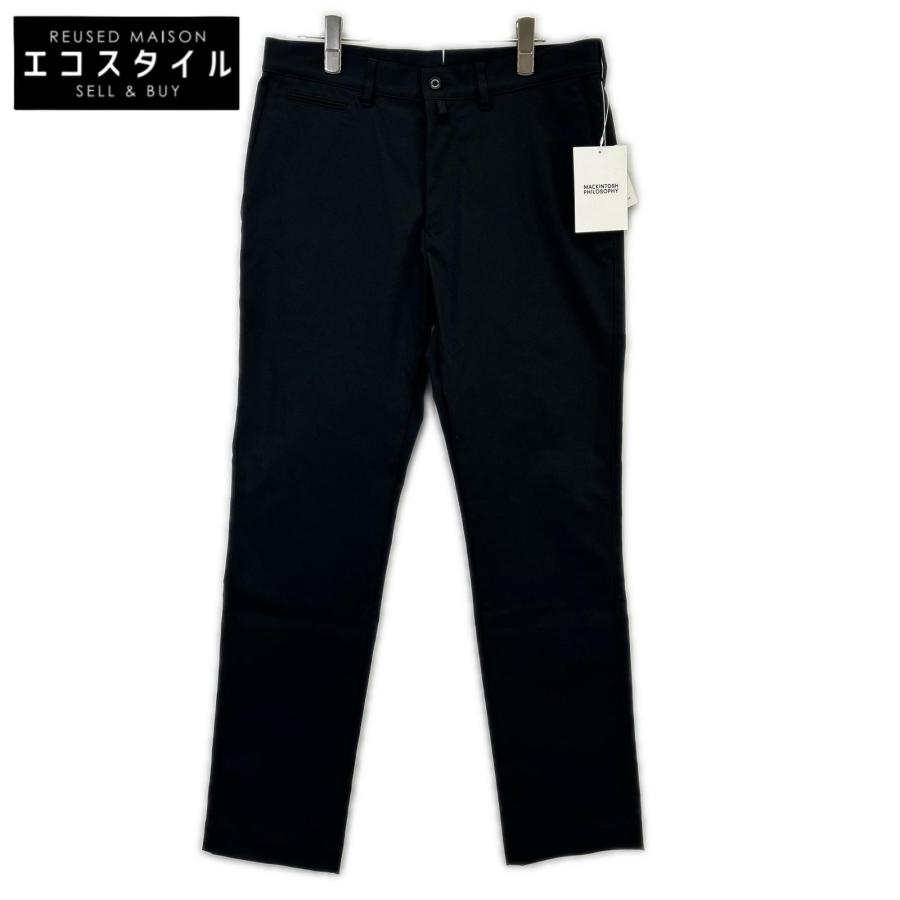 MACKINTOSH / マッキントッシュ スラックス 新品未使用 MACKINTOSH PHILOSOPHY マッキントッシュフィロソフィー ブラック