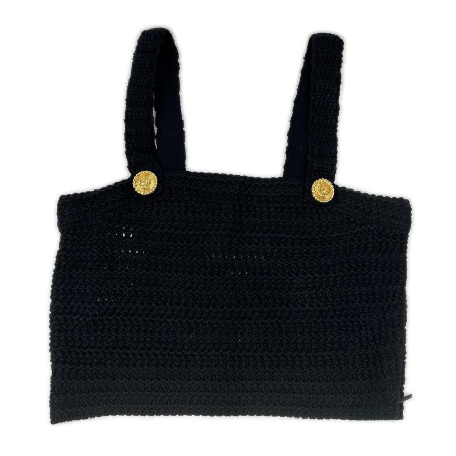 GUCCI（グッチ） ブラック 747824 ニットキャミソール ブラック XS