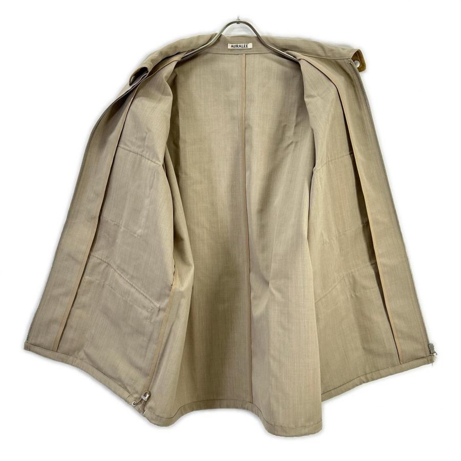 AURALEE（オーラリー） A26SB02WC WOOL MAX CANVAS BLOUSON ベージュ 3