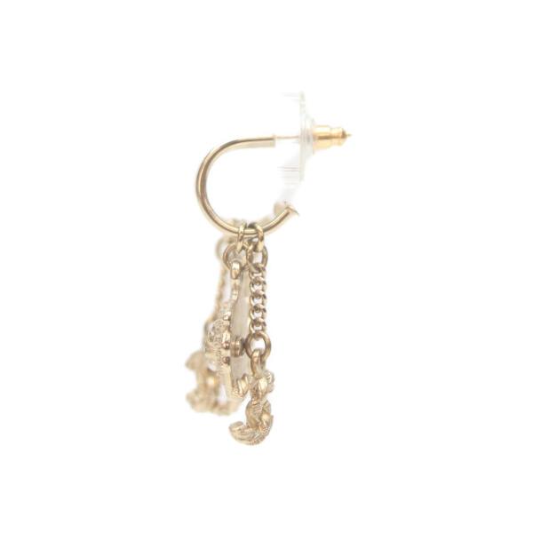 CHANEL（シャネル） A11P ココマーク ライオン パール フープ ピアス