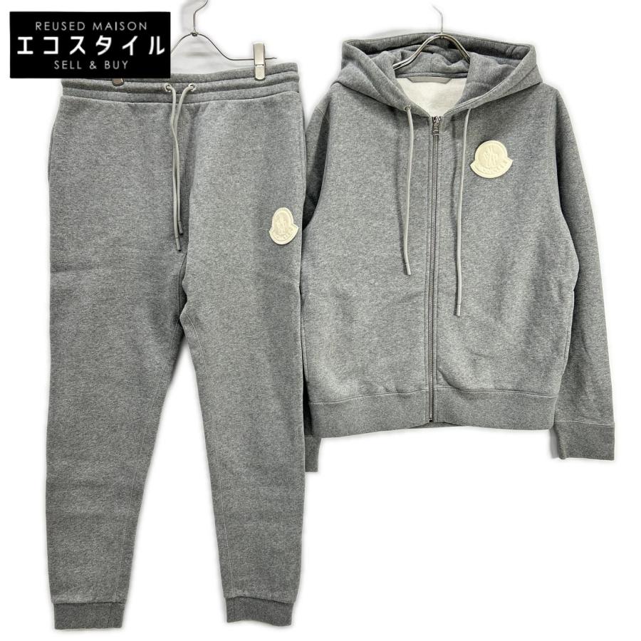 MONCLER（モンクレール） 23年製 HOODIE ZIP UP セットアップ グレー M