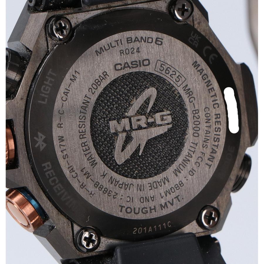ジーショック 新品同様 MRG-B2000R-1AJR 勝色 タフソーラー電波 G-SHOCK ジーショック MRG-B2000R-1AJR 勝色 チタン タフソーラー電波