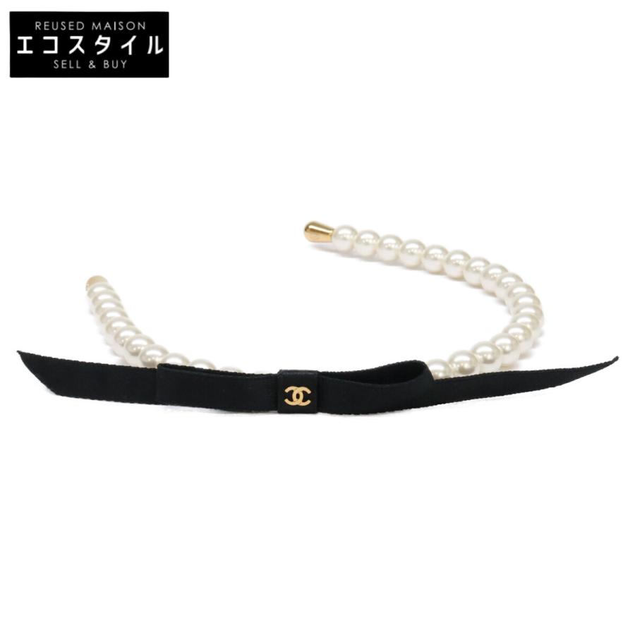 CHANEL（シャネル） 新品同様 AAA841 25SS パール ココマーク リボン 