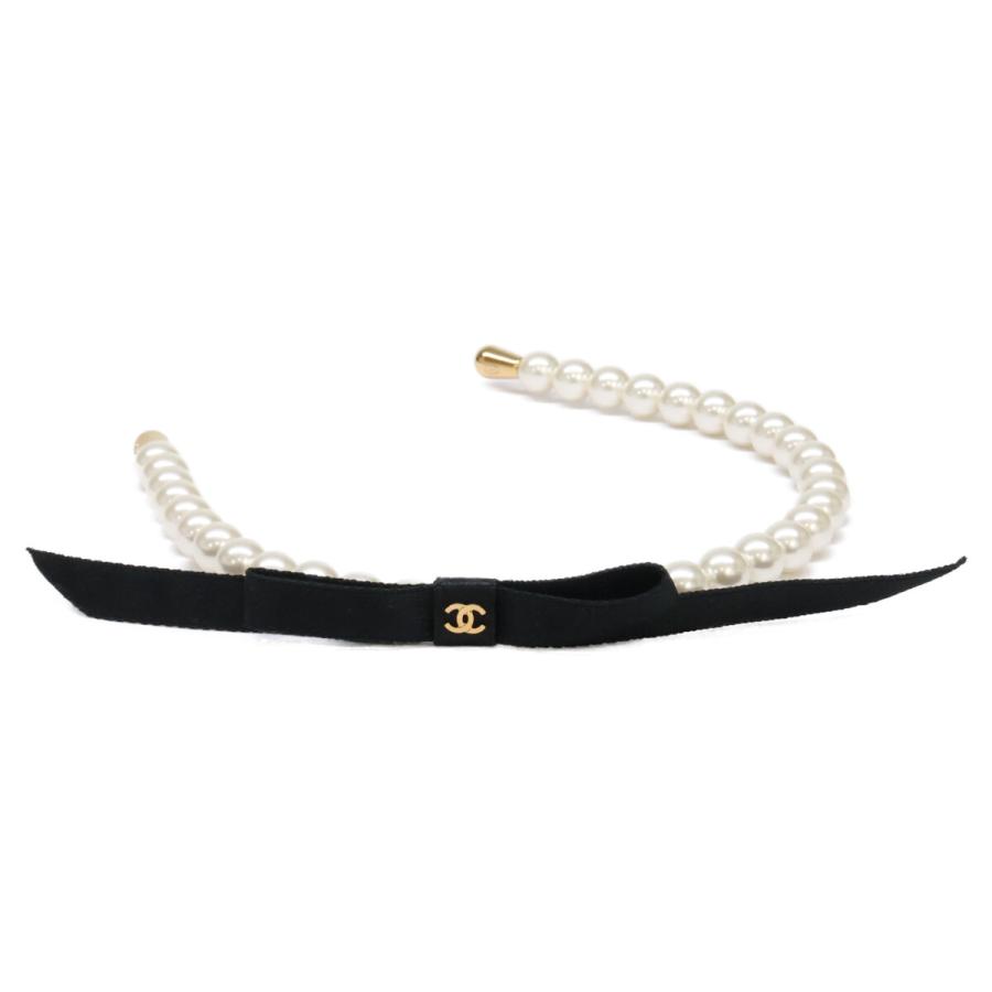 CHANEL（シャネル） 新品同様 AAA841 25SS パール ココマーク リボン