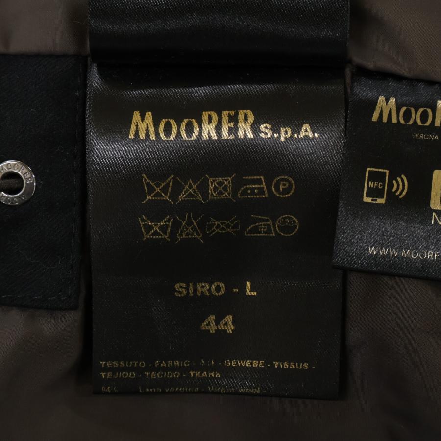 国内正規 MOORER ムーレー SIRO-L カシミヤ混ウール ダブルブレスト
