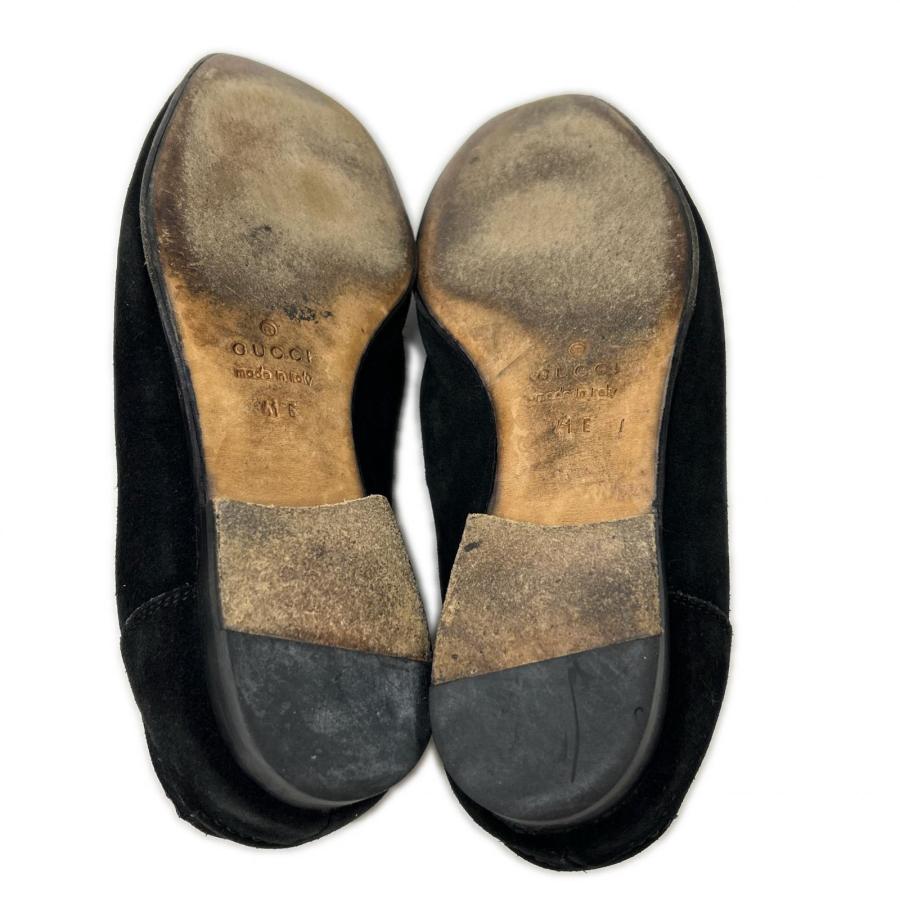 GUCCI（グッチ） 105857 スエード ホースビット ローファー 41E