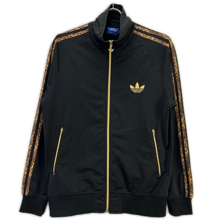  アディダス W39303 レオパード トラックジャケット セットアップ　アニマル M adidas（アディダス） W39303 レオパード トラックジャケット