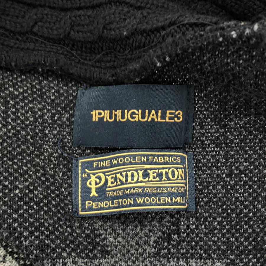 1piu1uguale3 ウノピゥウノウグァーレトレ ×ペンドルトン shawl カーディガン Ⅴ 1piu1uguale3 ウノピゥウノウグァーレトレ ×ペンドルトン shawl