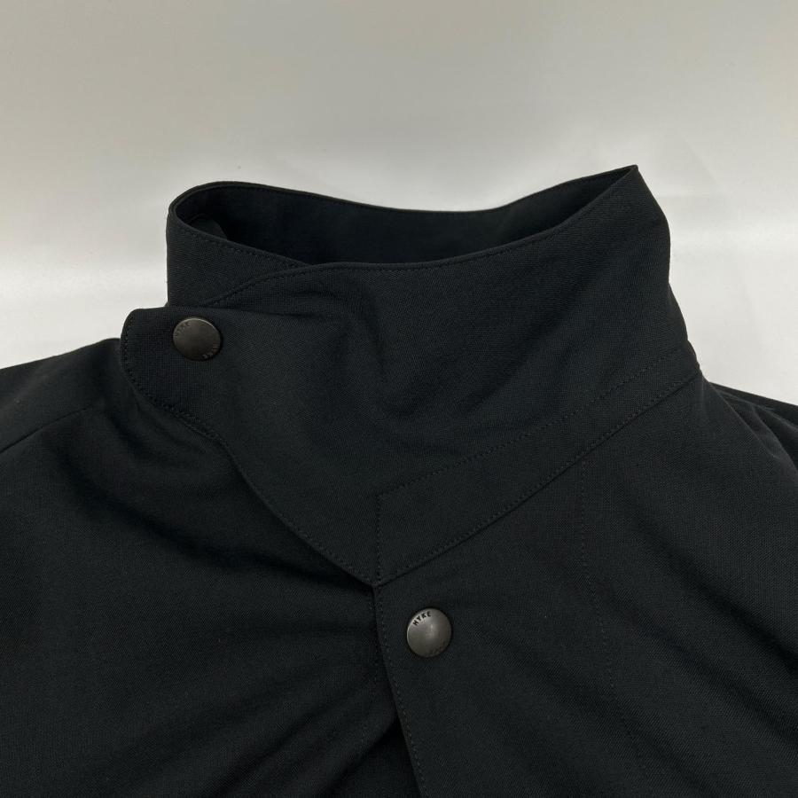 HYKE（ハイク） 241-27059 ブラック STRETCH TROPICAL MILITARY COAT