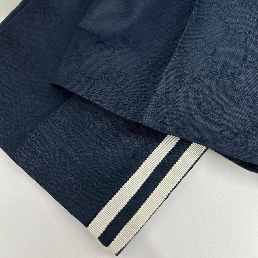 GUCCI（グッチ） ×アディダス ネイビー 710399 トレフォイルジャガード