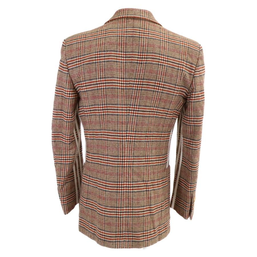 GUCCI グッチ ｘ アディダス【美品/国内正規】691430 グレンチェック ダブルブレスト ジャケット 44 GUCCI（グッチ） 美品/国内正規 xadidas アディダス 691430 グレン