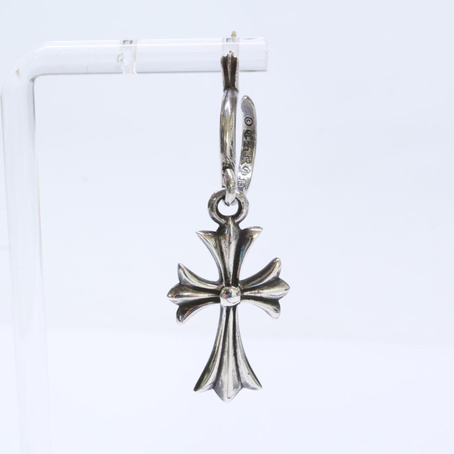 CHROME HEARTS（クロムハーツ） SV925 x 14K タイニーCHクロス フープ