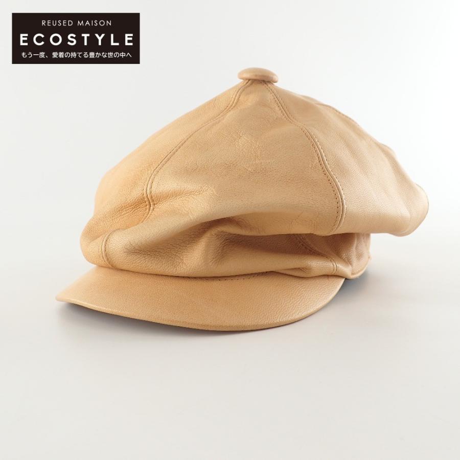 THE FAT HATTER ザ・ファットハッター ゴートレザー キャスケット 帽子