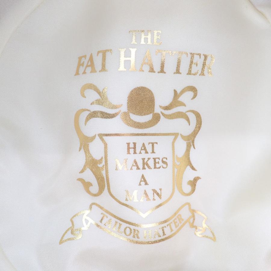 帽子 THE FATHATTER CHEERS 58cm THE FAT HATTER ザ・ファットハッター ゴートレザー キャスケット 帽子