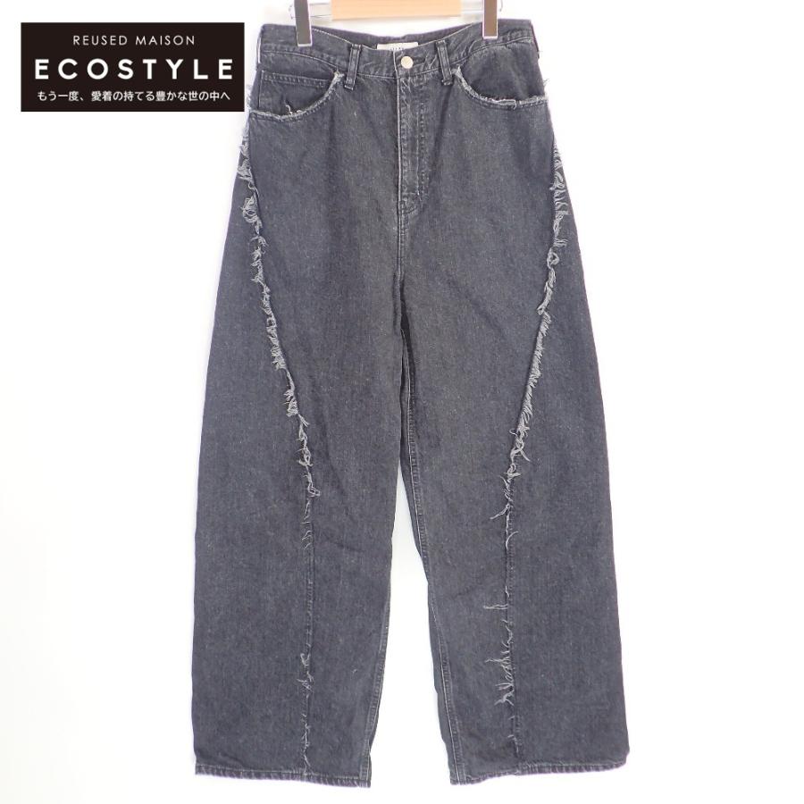 Jieda ジエダ JIE-ST15 EX LOOSE FIT JEANS ボトムス 2 ブラック  