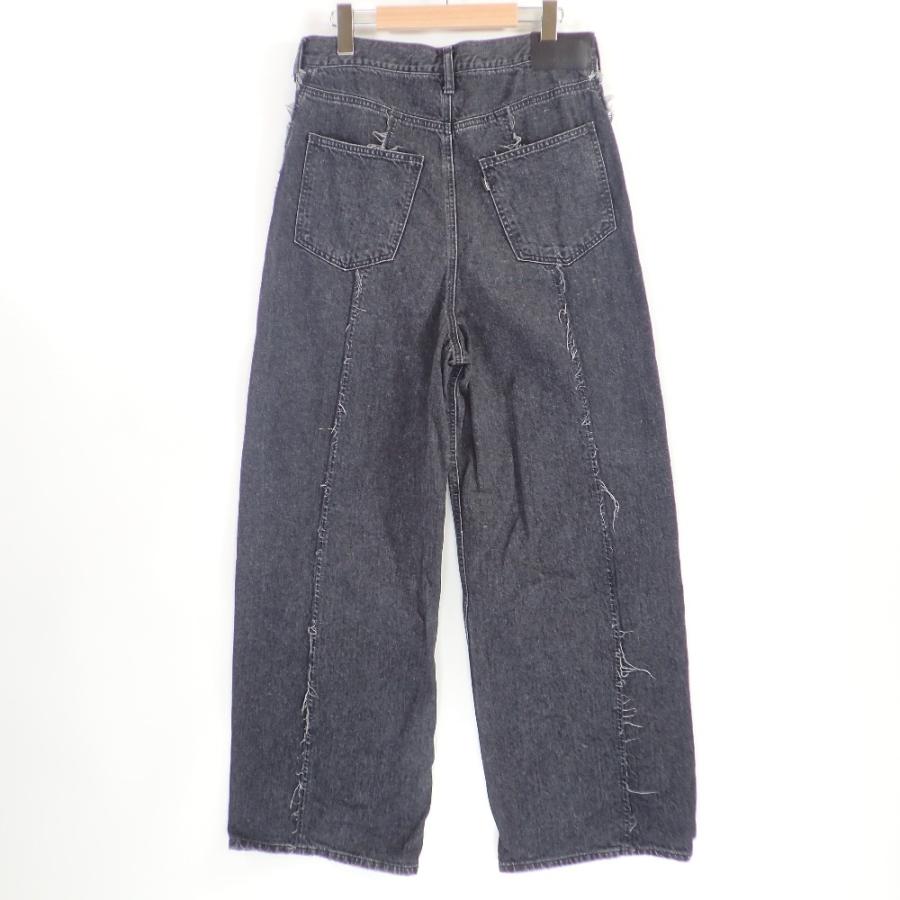 Jieda ジエダ JIE-ST15 EX LOOSE FIT JEANS ボトムス 2 ブラック 