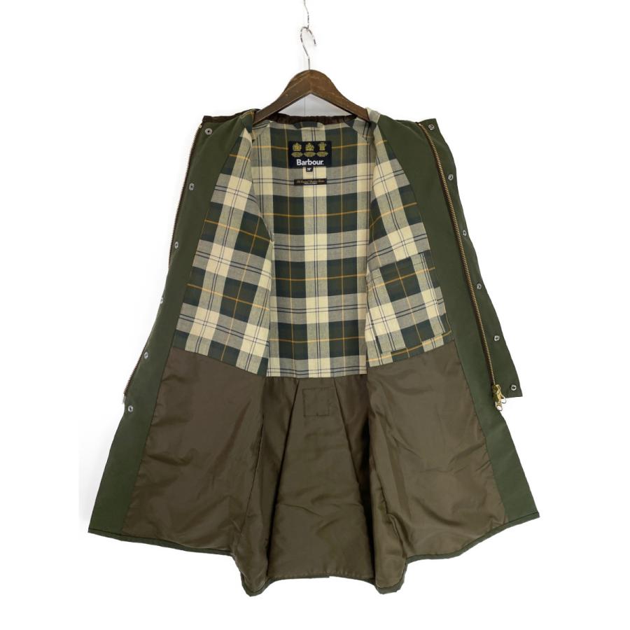 Barbour / コート/36/ポリエステル/カーキ/無地/2102125/burghley Barbour バブアー BURGHLEY ジップアップジャケット 2102125 カーキ 36