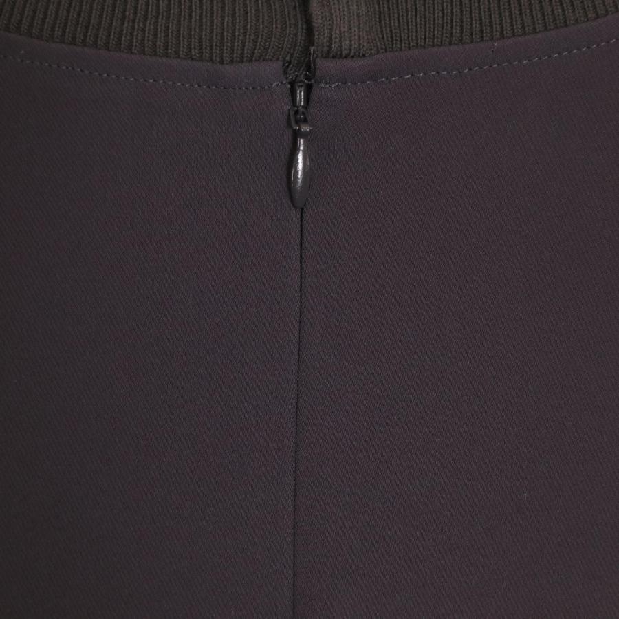 ENFOLD（エンフォルド） ブラック ランダムバルーンドレス グレー 38