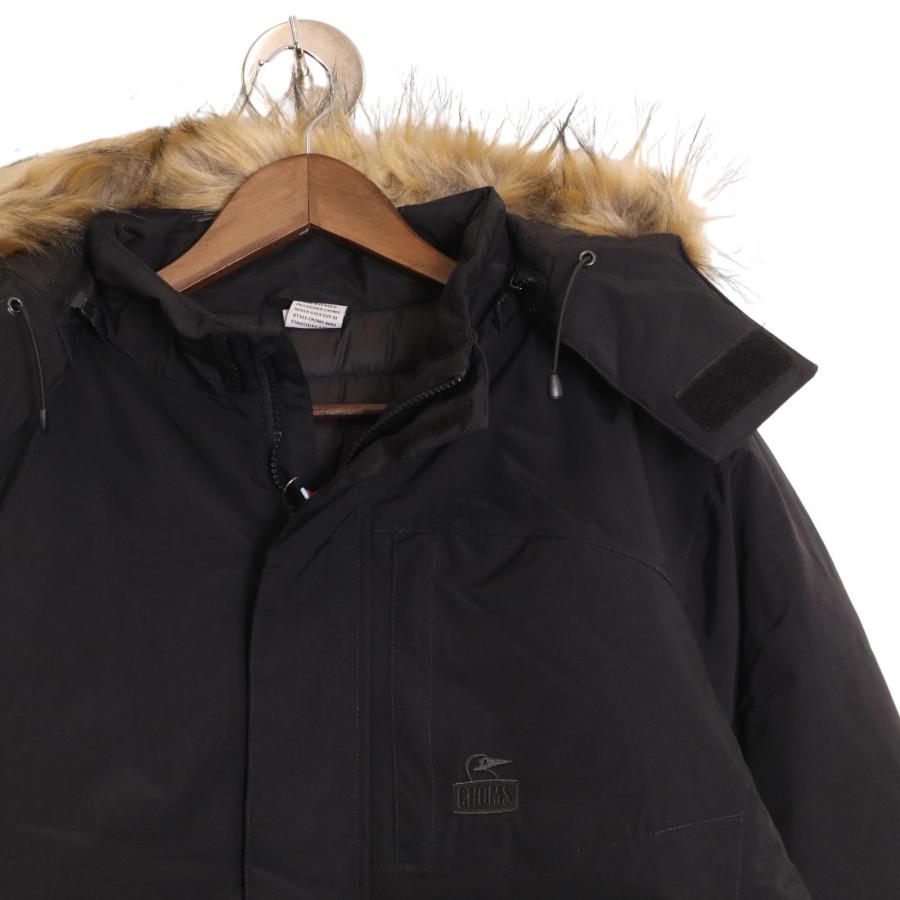 CHUMS チャムス ブラック CH04 1317 Alpine Party Down Parka XL 