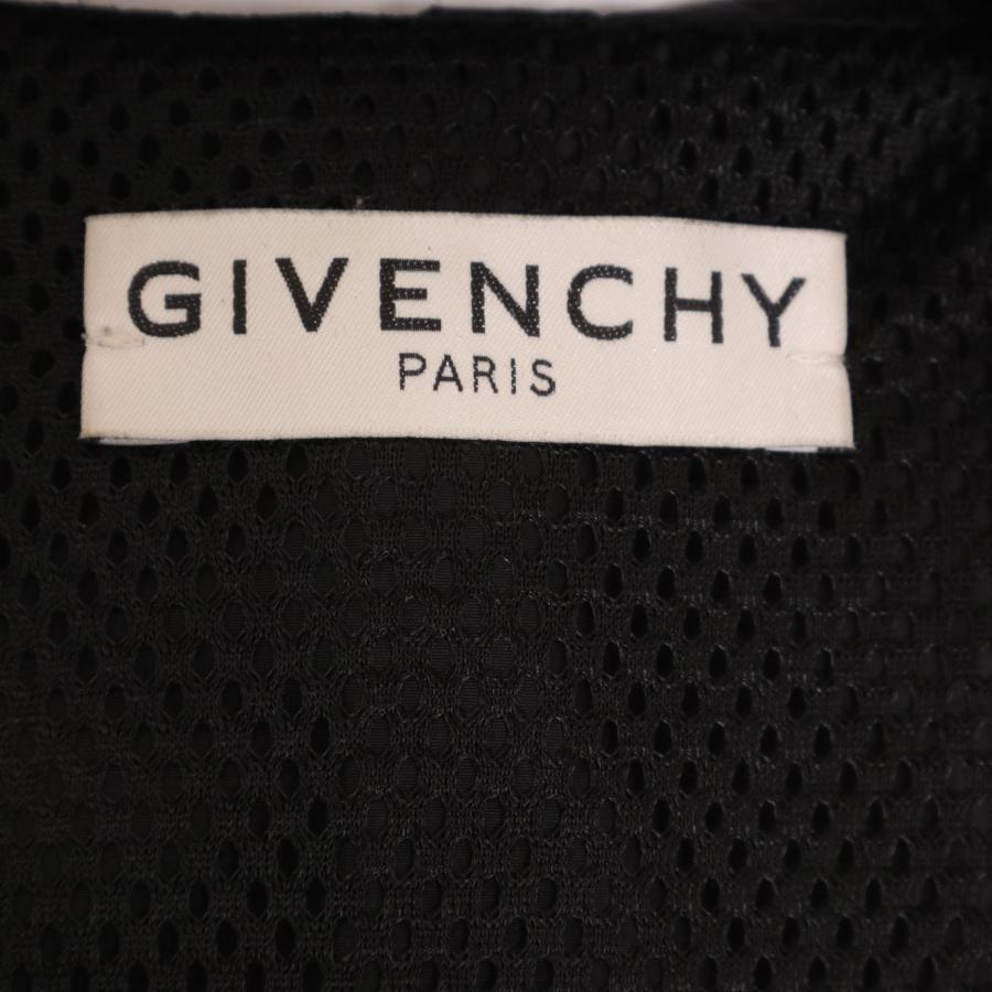 GIVENCHY ジバンシィ ナイロン ジャケット BM00KQ109A 襟ロゴ ブラック