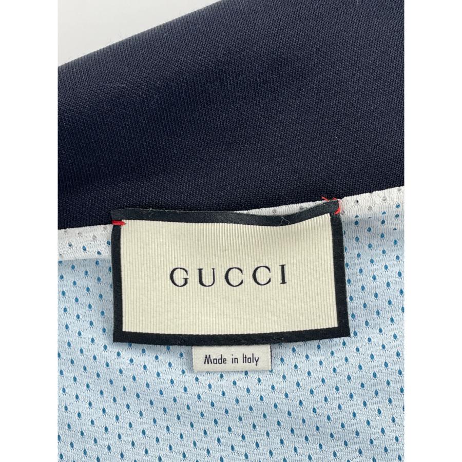 GUCCI グッチ 496913 タイガー刺繍 ブルー トラックジャージ M GUCCI グッチ 496913 タイガー刺繍 ブルー トラックジャージ M