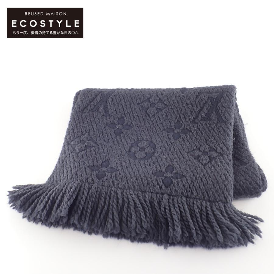 LOUIS VUITTON ルイヴィトン 18年製 M72431 エシャルプ・ロゴマニア  