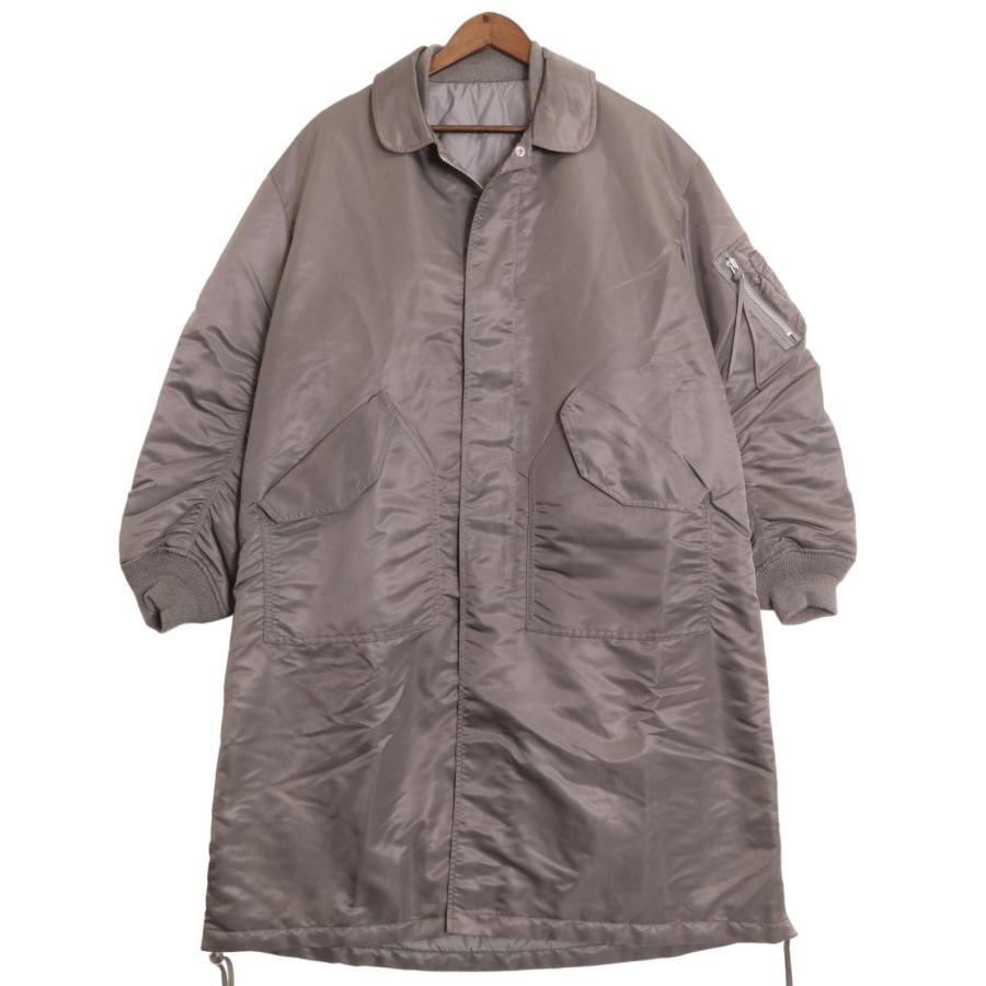 08sircus ゼロエイトサーカス リバーシブルロングMA-1 コート S22AW 