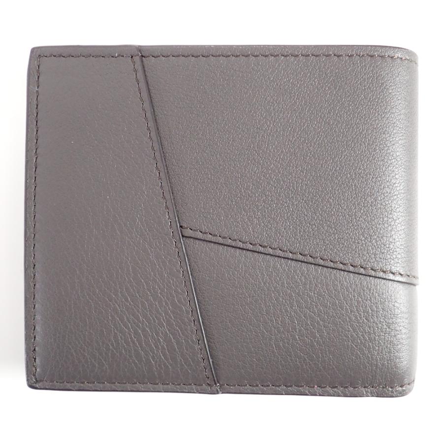 LOEWE パズルバイフォールドウォレットダークグレー LOEWE パズルバイフォールドウォレットダークグレー