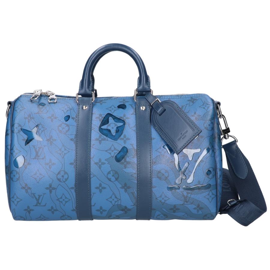 ルイヴィトン 23-24AW M22573 モノグラム アクアガーデン キーポルバンドリエール35 2WAY LOUIS VUITTON ルイヴィトン 23-24AW M22573 モノグラム アクア