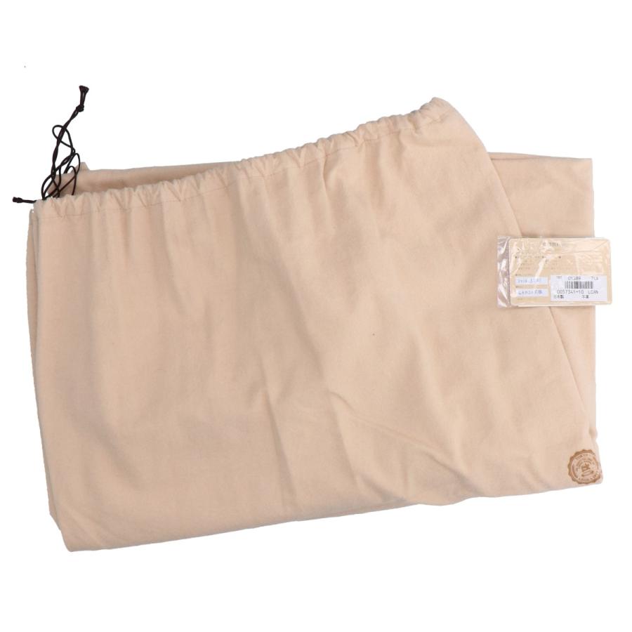 美品 GANZO ガンゾ 57341-10 7QS レザー ダッフルバッグ / ボストン