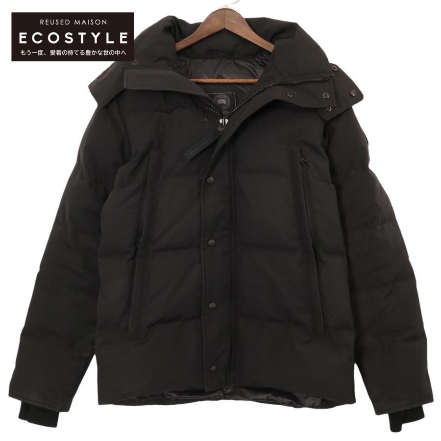 CANADA GOOSE カナダグース ブラック 3808MB ウィンダムパーカー S  