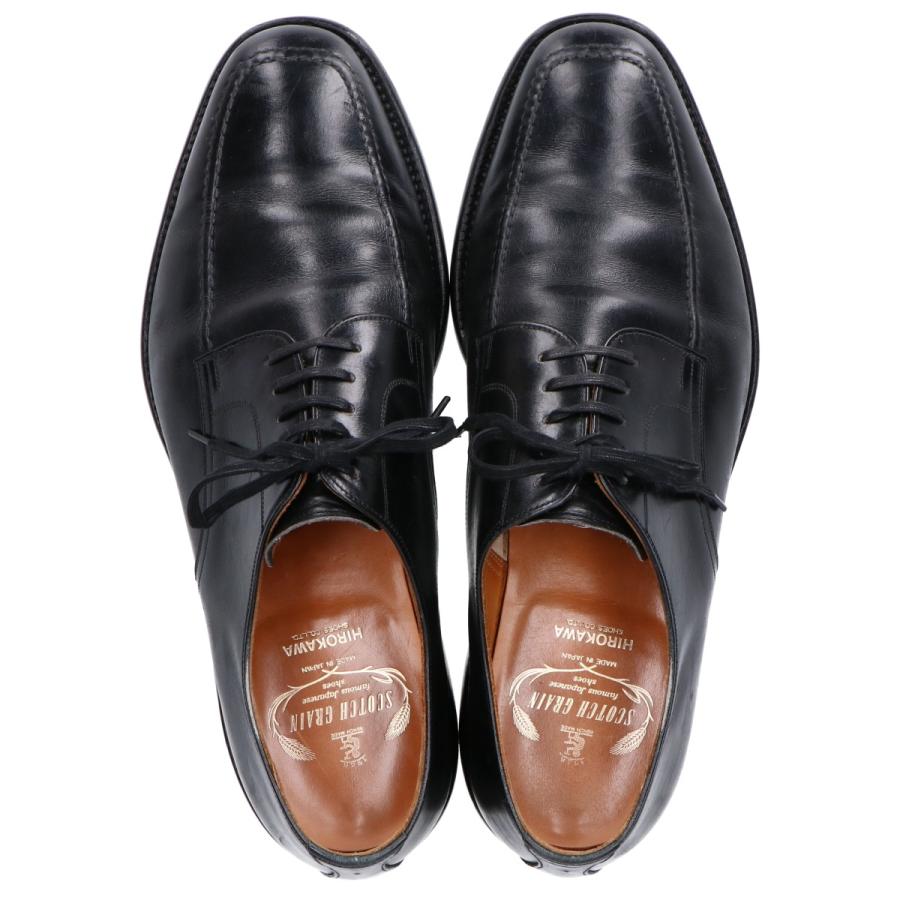 【美品】SCOTCH GRAIN スコッチグレイン Uチップ ダービーシューズ スコッチグレイン（SCOTCH GRAIN） 2419 Uチップ ダービー シューズ 26