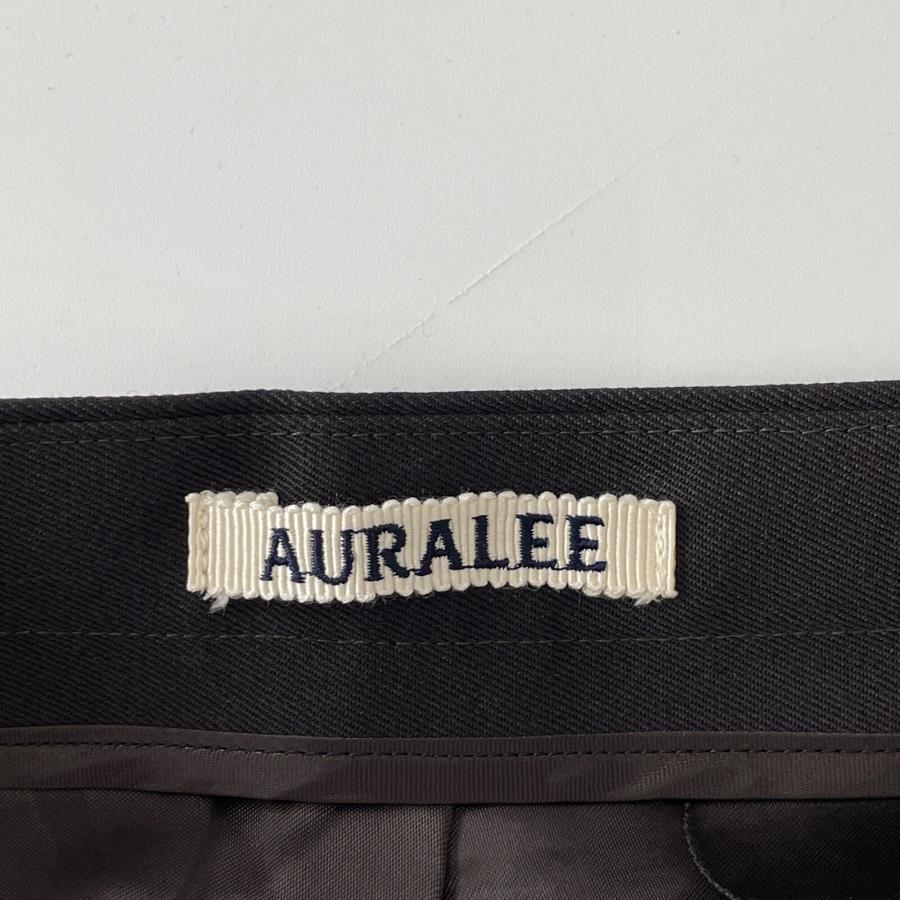 AURALEE オーラリー ダークブラウン LIGHT WOOL MAX GABARDINE AURALEE オーラリー ダークブラウン LIGHT WOOL MAX GABARDINE