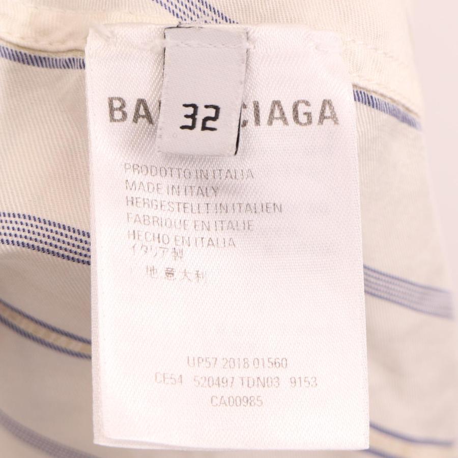 BALENCIAGA（バレンシアガ） 520497 18年 ボウタイ付きストライプ