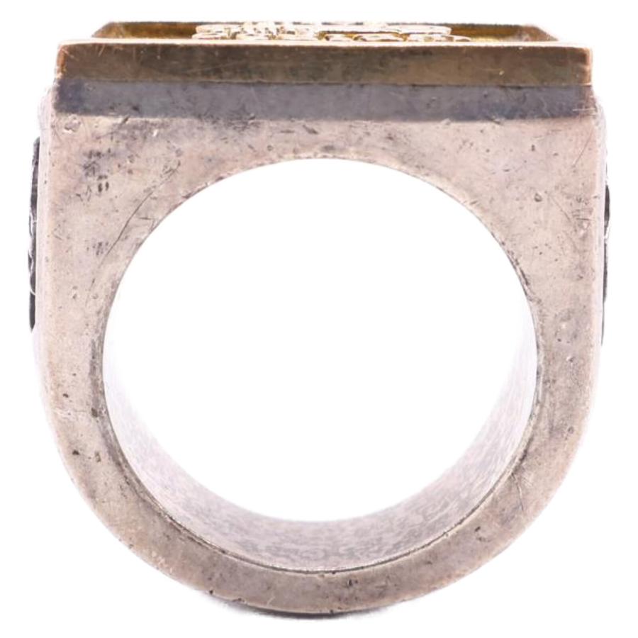 K10 Weirdo プラークリング WEIRDO ウィアード 925/K18 PLAQUE RING プラーク リング・指輪