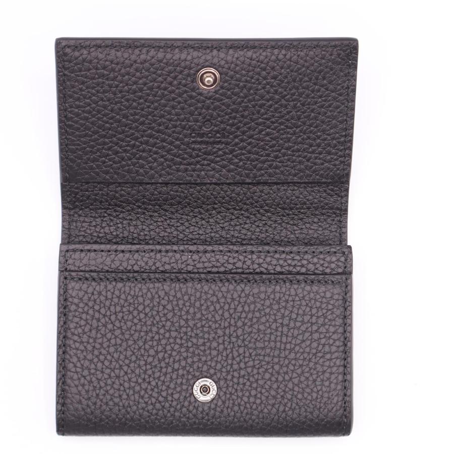 グッチ GUCCI ロゴ カードケース 名刺入れ メンズ 771152 ブラック