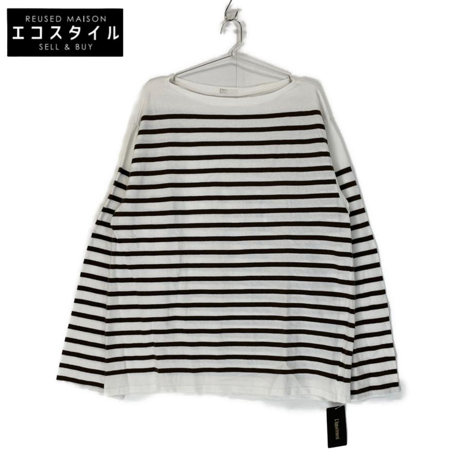 Tシャツ(長袖/七分) L'Appartement GOOD GRIEF Border L/S Tee L'Appartement DEUXIEME CLASSE - GOOD GRIEF! Border New L/S Tee