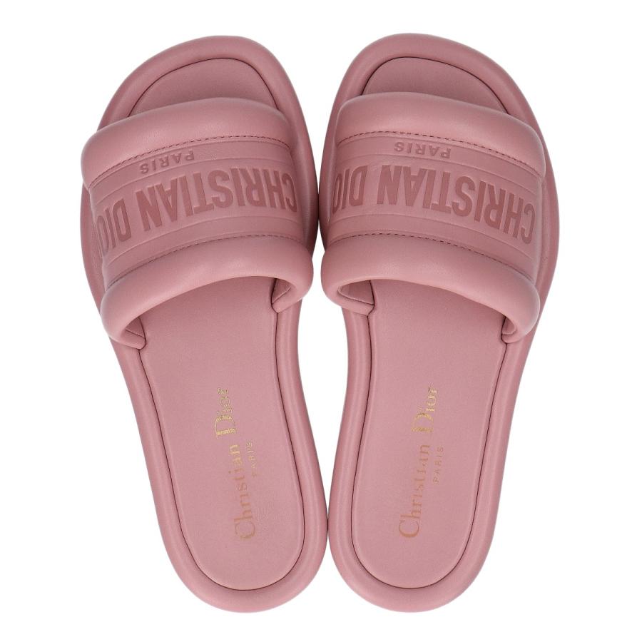 クリスチャン ディオールDiorピンクトロッター サンダル34.5