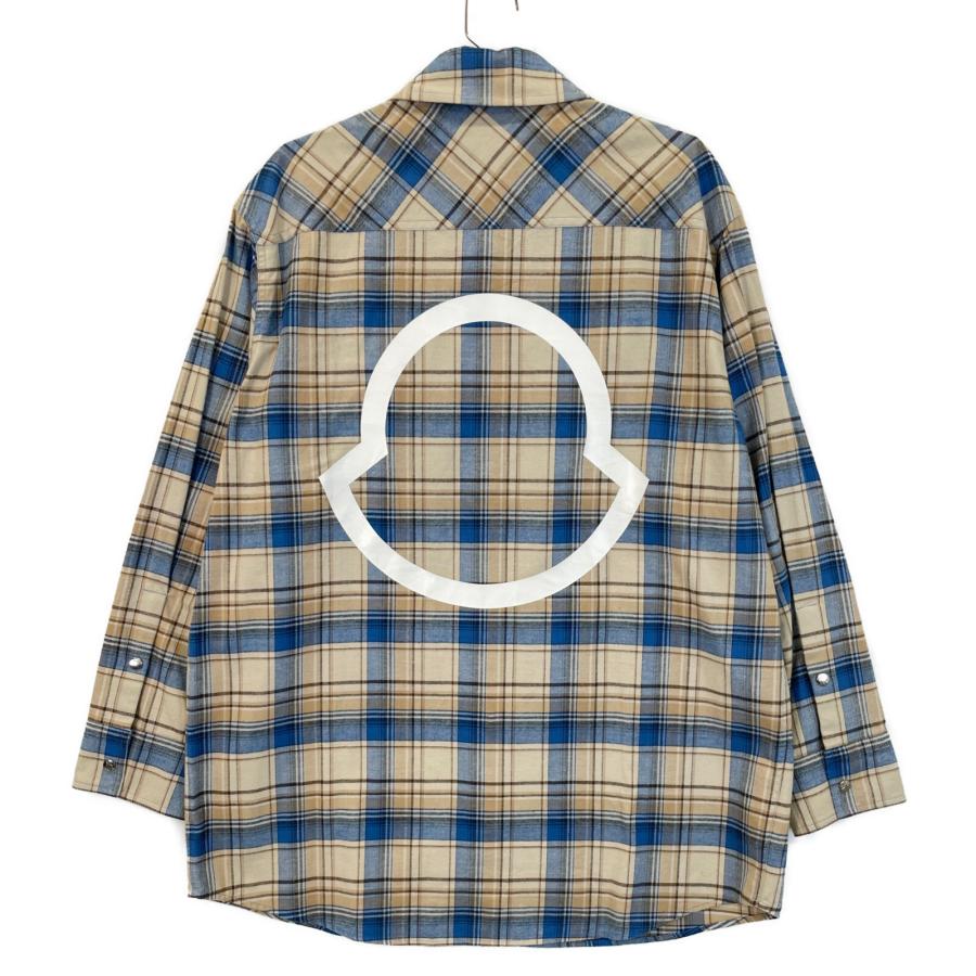 MONCLER モンクレール チェックシャツ Sサイズ 2025AW 新品完売品 MONCLER モンクレール チェックシャツ Sサイズ 2025AW 新品完売品