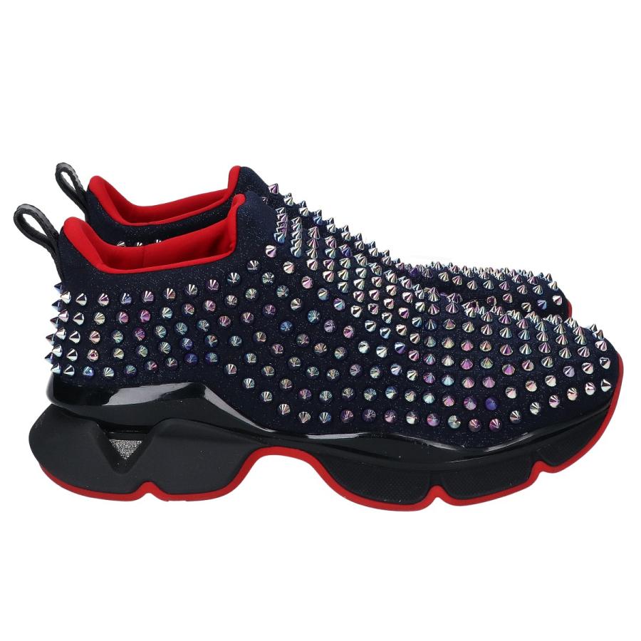 Christian Louboutin スパイク ソックス スニーカー 38 Christian Louboutin（クリスチャンルブタン） 美品 SPIKE SOCK