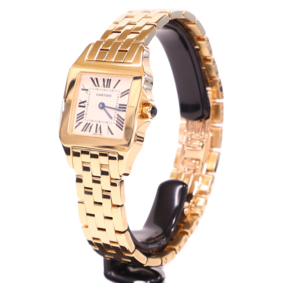 Cartier（カルティエ） W25062X9 サントス ドゥモワゼル LM K18YG