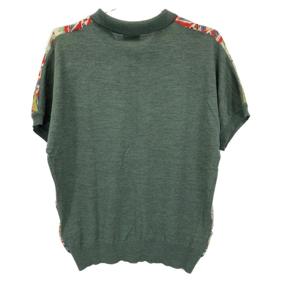 ETRO（エトロ） 221-19662-9655 グリーン ウール/シルク 総柄